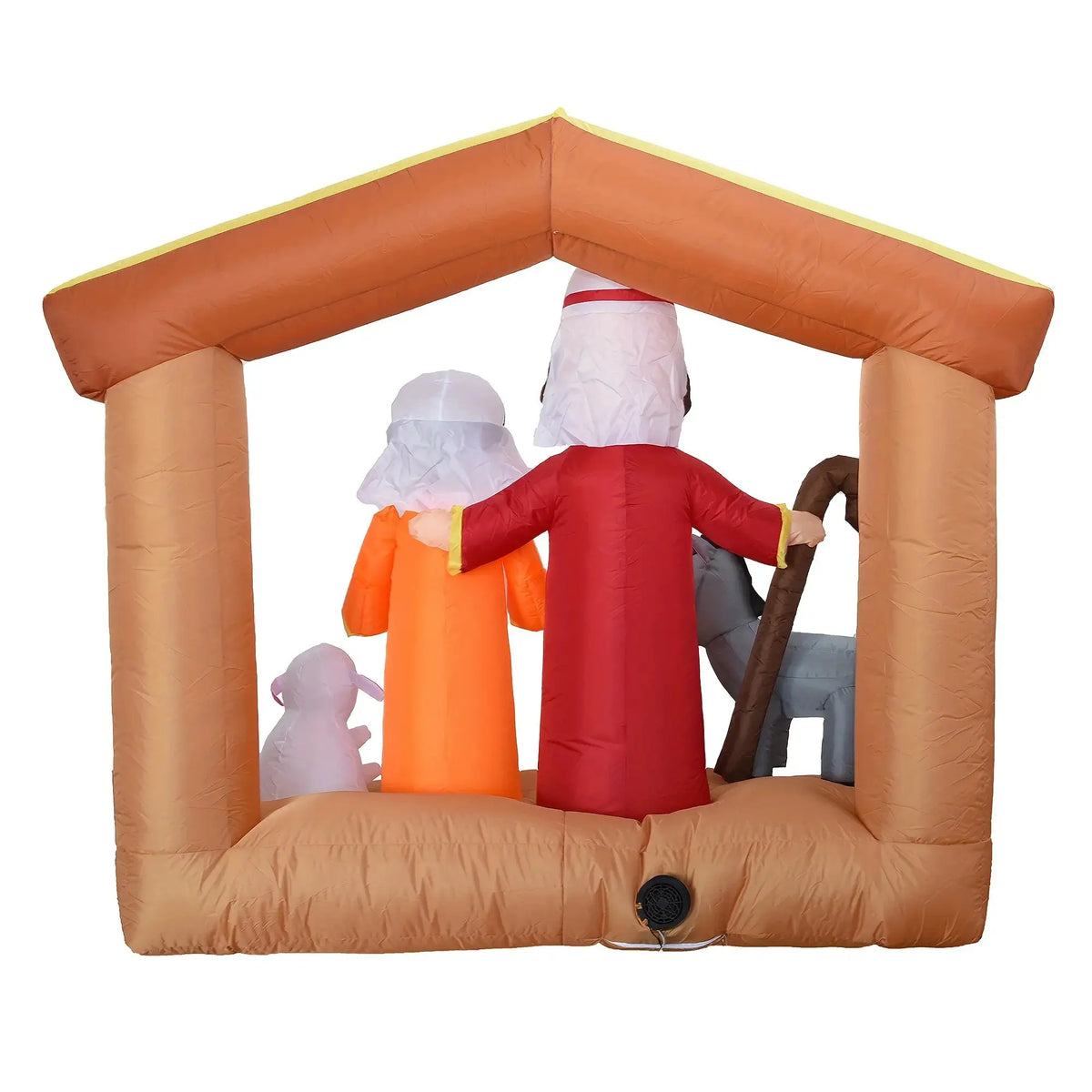 Inflatable Nativity Scene | 6 Ft Height | Led Lights | Garden Yard
