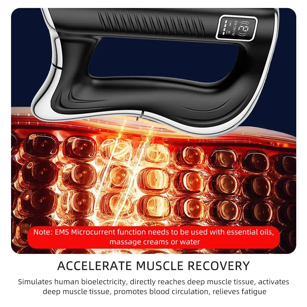 Electric Fascia Knife | 9 Speed Vibration | Deep Tissue Massager | Portable