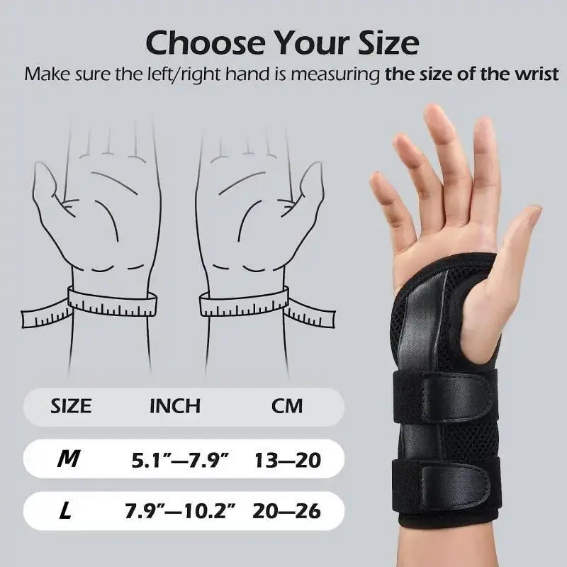 Wrist Stabilizer Brace | Adjustable Stays | Tendonitis Relief