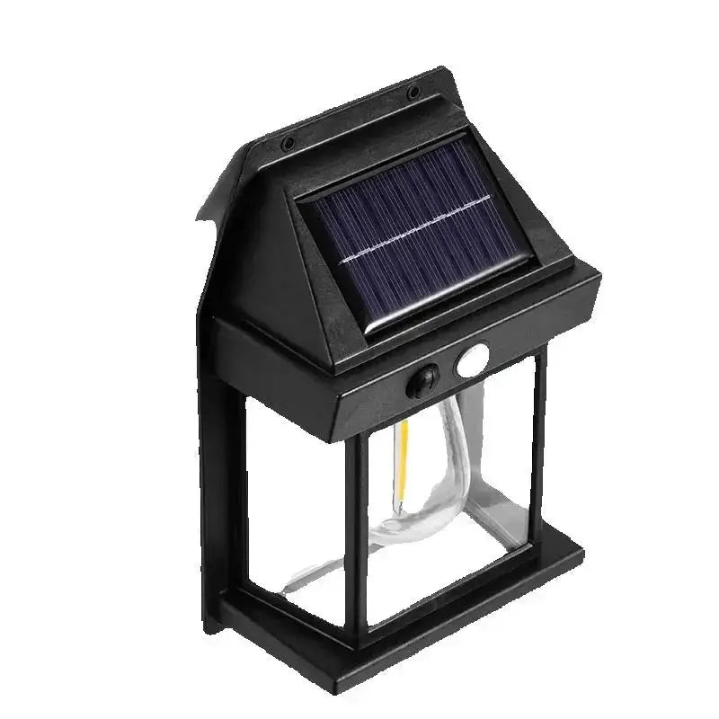 Motion Sensor Solar Wall Light Waterproof Outdoor Modes Auto On/Off Warm White for Garden Courtyard Patio Driveway Pathway Light from PriceLows™