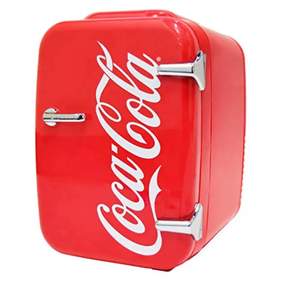 Retro Mini Fridge for Bedroom - Car Office Desk and College Dorm Room - 4L/6 Can 12V Portable Cooler and Warmer for Food Drinks from PriceLows™