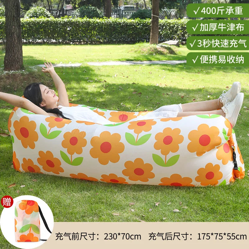 Inflatable Sofa | Portable Folding | Waterproof | Outdoor Use
