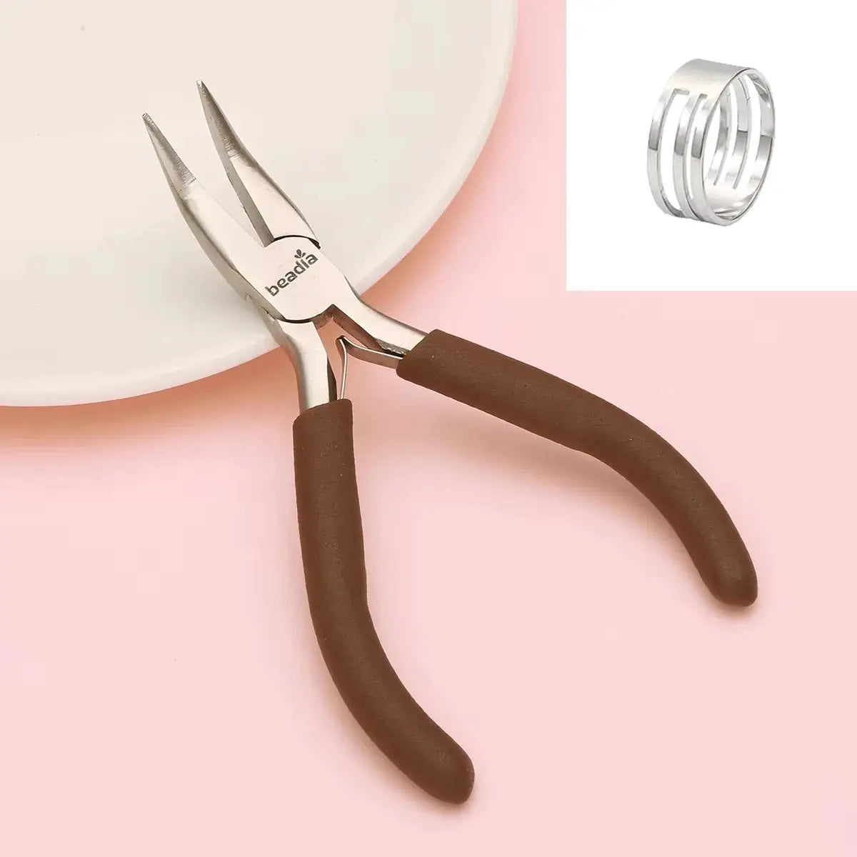 Carbon Steel Mini Pliers | Fine Tip Precision | DIY Beading Tool