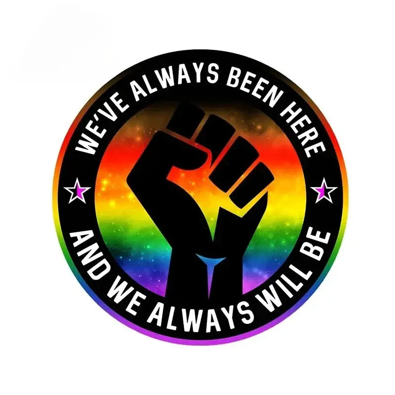 Pride Car Stickers Vinyl Decals Waterproof Scratch Resistant for Vehicles & Motorcycles - LGBTQ+ Friendly Vehicle Graphics from PriceLows™