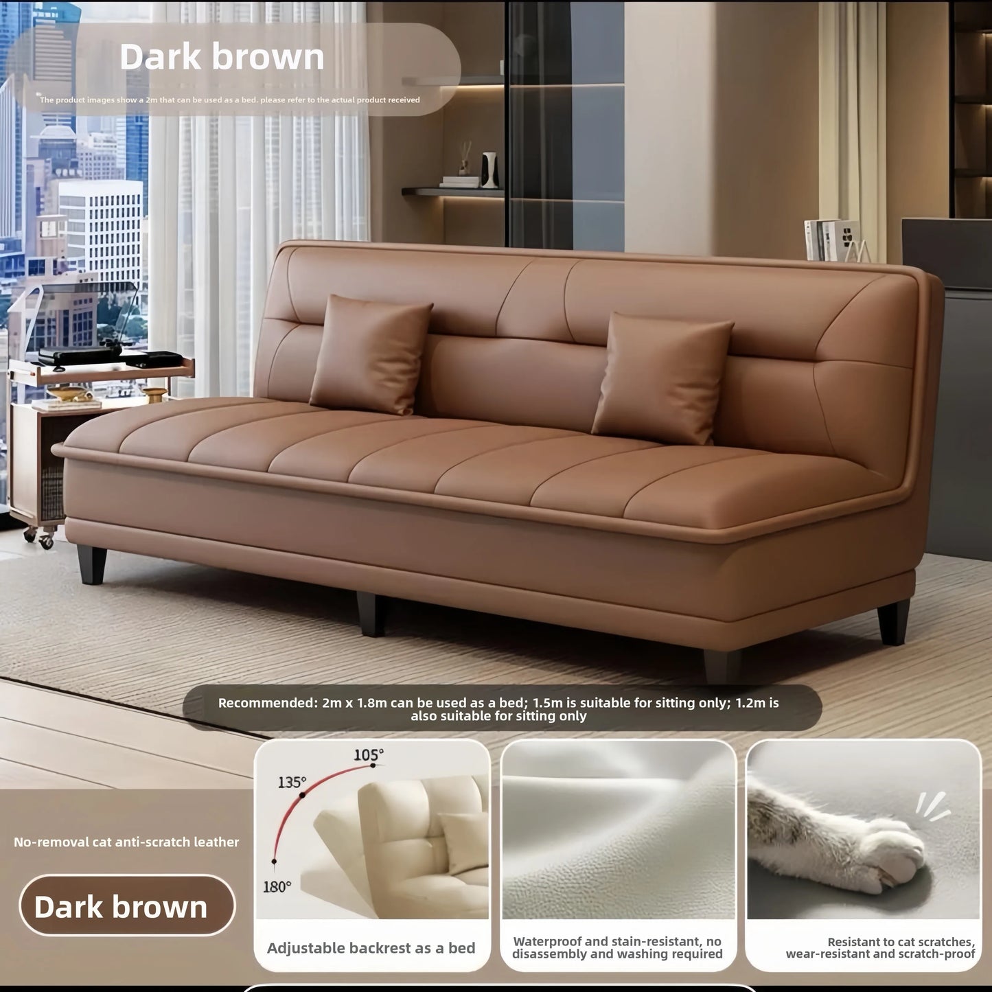 Sofa Bed | Folding | Dual-Purpose | Small Space Living