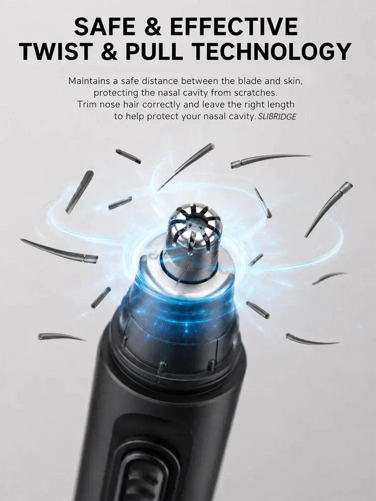 Rechargeable electric nose hair trimmer Nose hair razor Ear hair trimmer Spot trimmer Partial shaving with digital display from PriceLows™