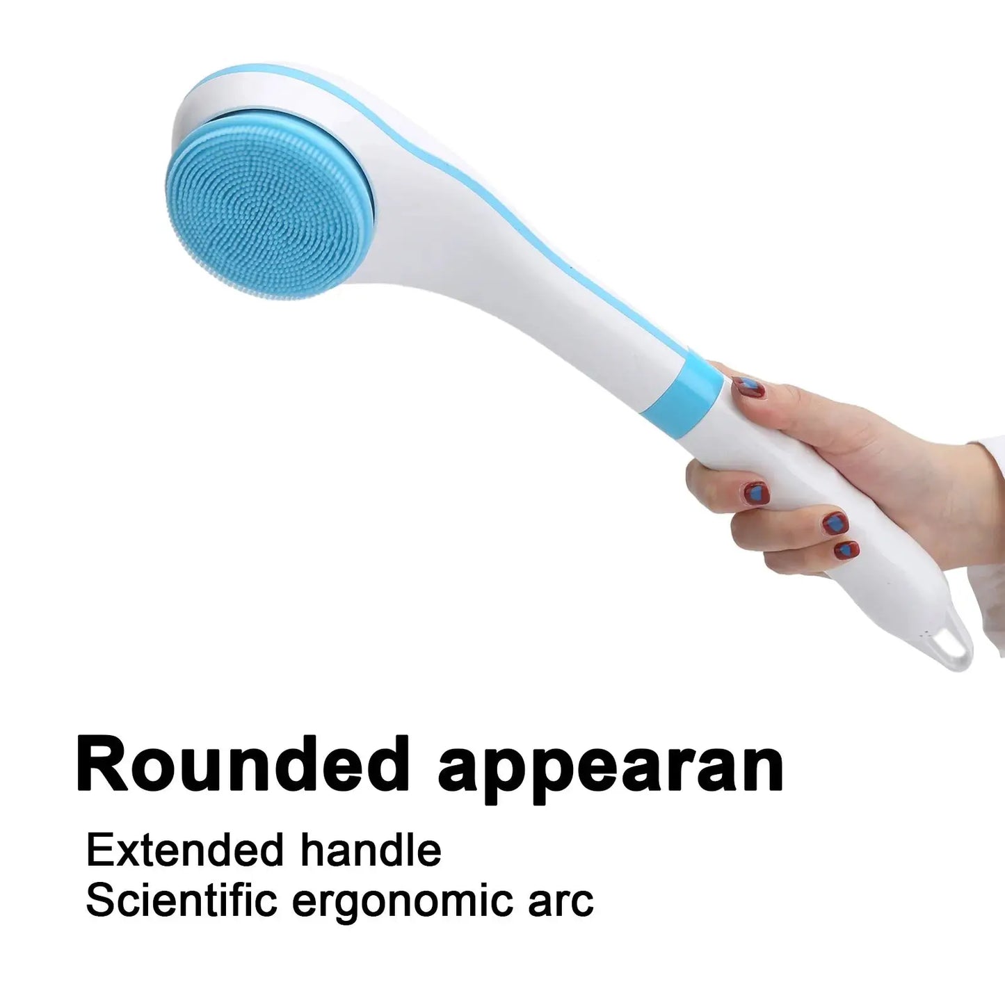 Electric Bath Brush | 5 Brush Heads | 6 Speed Settings