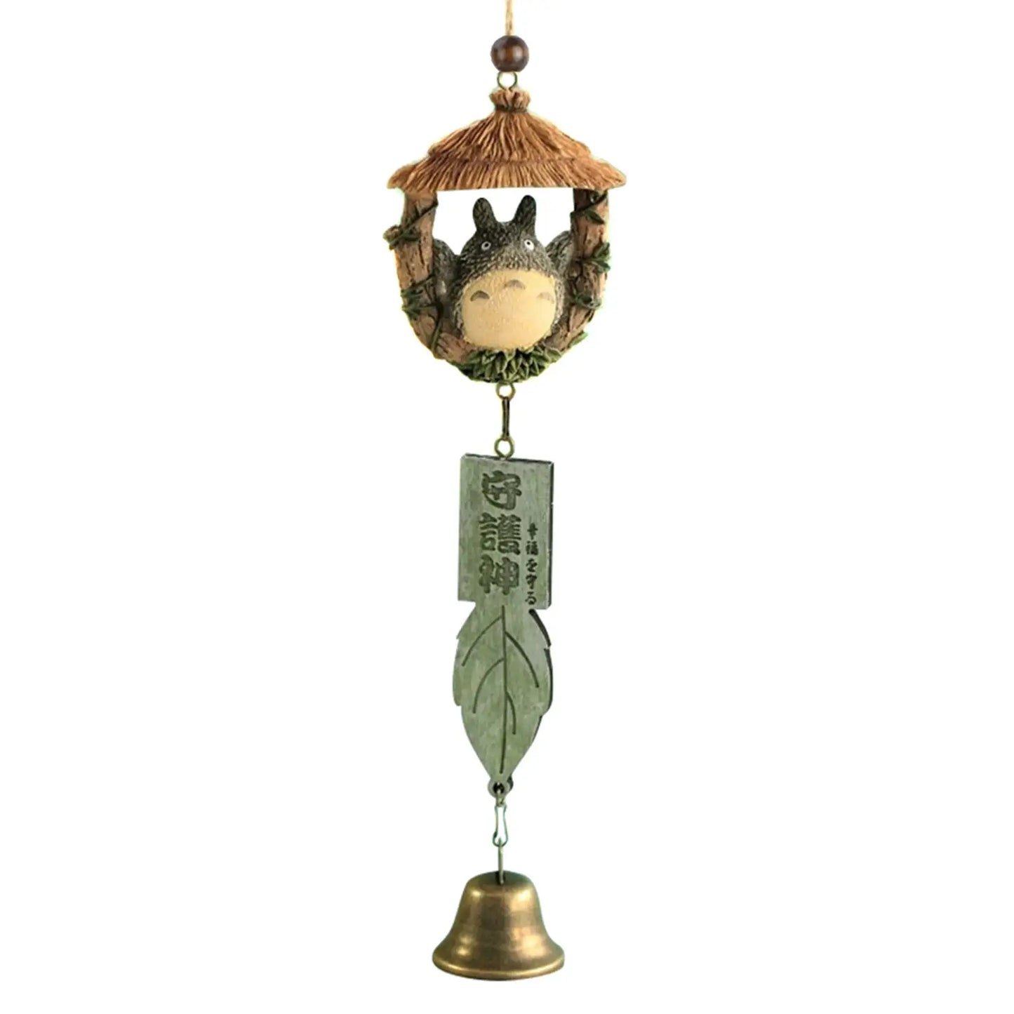 Resin Wind Chime Ornaments Totoro Wind Chime DIY Craft Gifts for Home Garden Decor from PriceLows™