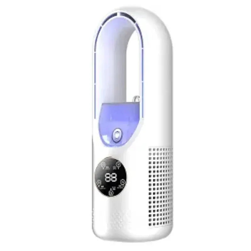 Mini Air Cooler | 6 Wind Speed Settings | LED Display | Night Light