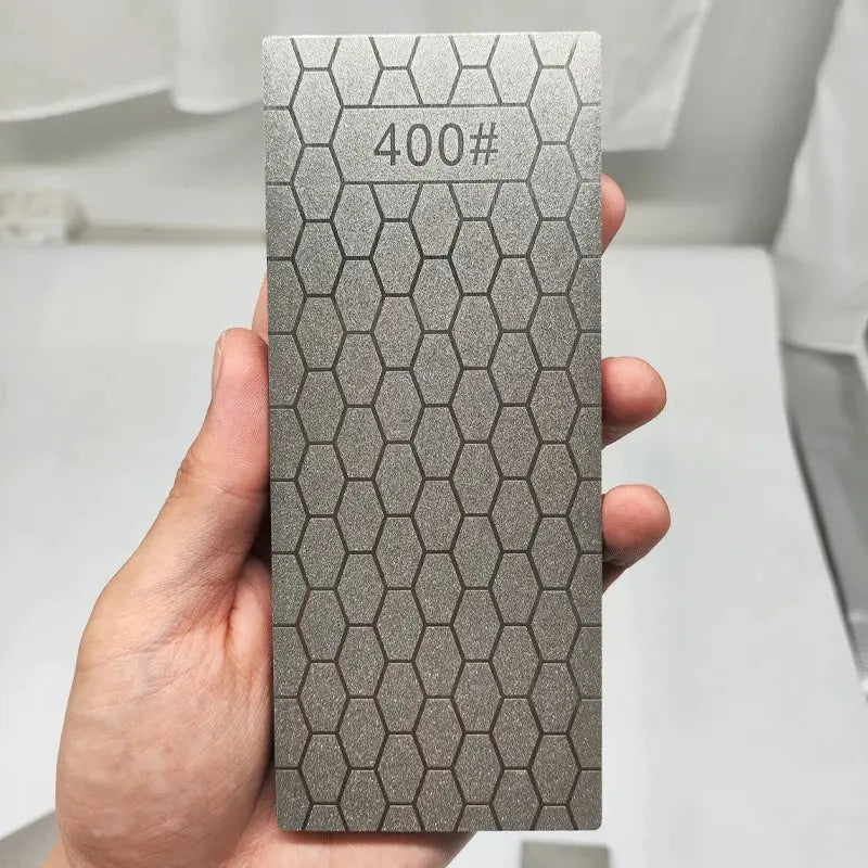 Diamond Sharpening Stone | 80-3000 Grit | 230x80mm Hard Base Non-slip