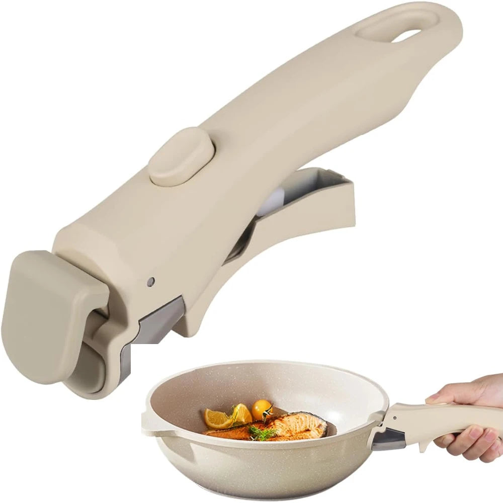 Removable Pan Handle | Nonstick | Detachable | Universal Pots Compatible