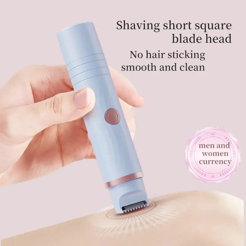 2-In-1 Female Electric Shaver | Rechargeable | 4 Body Areas