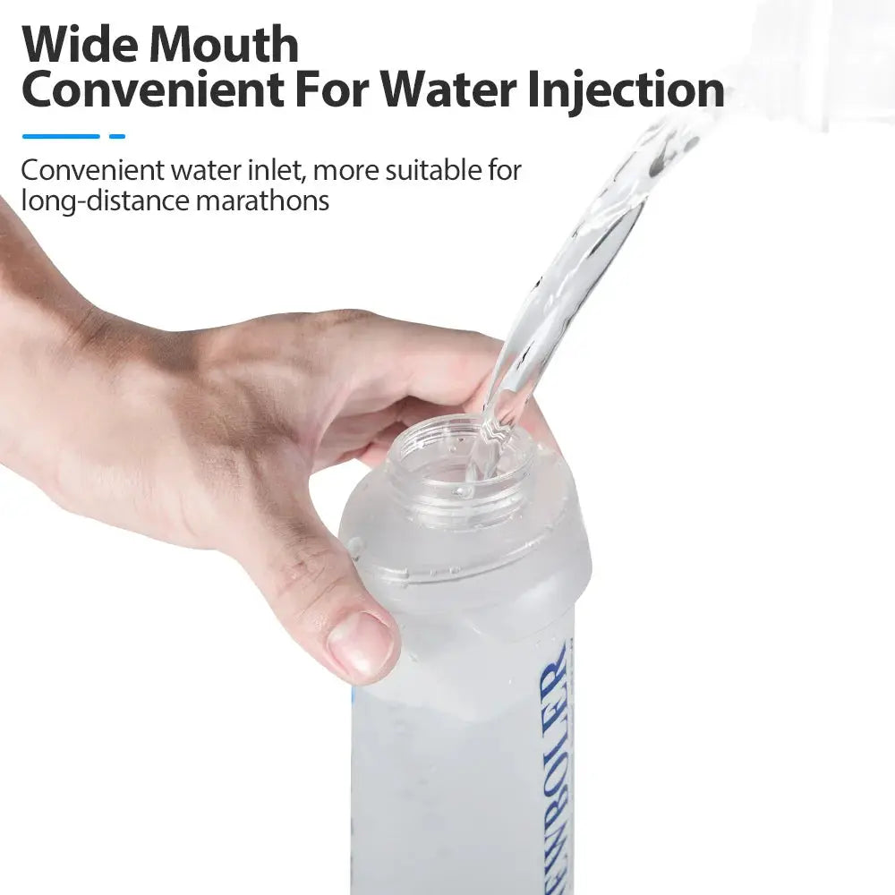 1L Folding Water Bottle TPU BPA-Free Collapsible Soft Flask Outdoor Sport Hiking Camping Running Portable Soft Water Bottle from PriceLows™