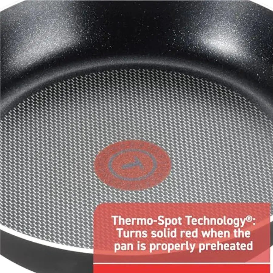 T-Fal Signature Nonstick Pots and Pans, Oven Broiler Safe 350F, Kitchen Cookware Set w/Fry Pans, Saucepans, Saute Pan, Dutch Ov from PriceLows™