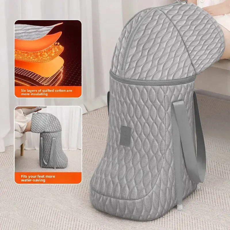 Foldable Foot Bath | Portable Travel Spa | Waterproof Bucket
