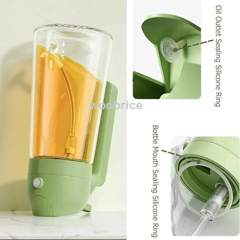 Oil Sprayer | Glass Bottle | Anti Leakage | 2 In 1