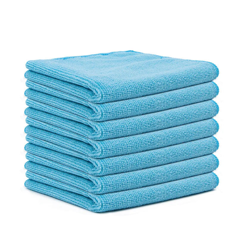 Microfiber Cleaning Cloths | 12 Pack | 4 Color Assortment | 11.5 By 11.5 Inches