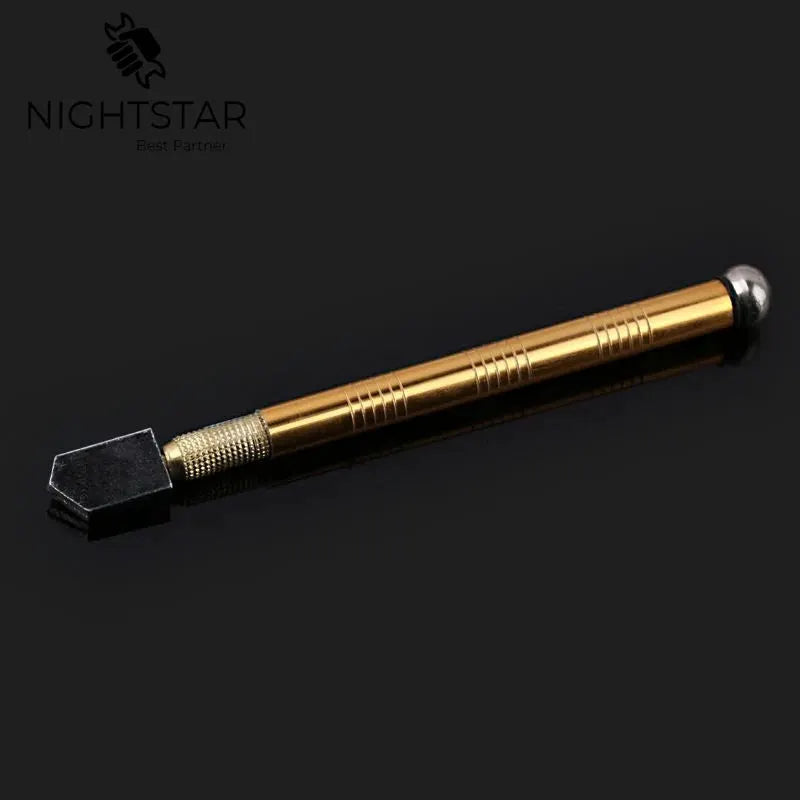 Glass Cutter Diamond Tip Steel Blade Cutting Tool Oil Feed Glass Cutter Antislip Metal Handle 175mm For Hand Tool Glass Cutting from PriceLows™