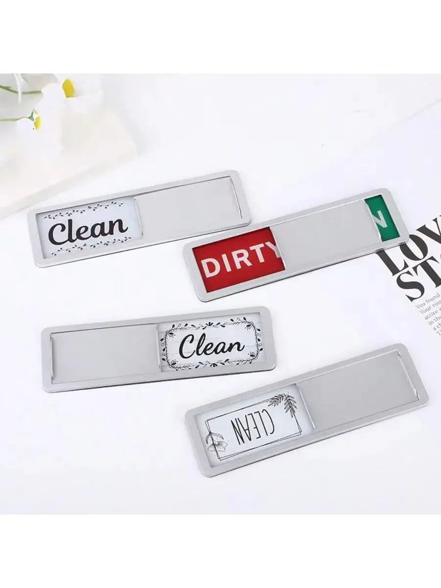Dishwasher Status Indicator Magnet | Clean Dirty Sign | Fridge Magnet | 1 Piece