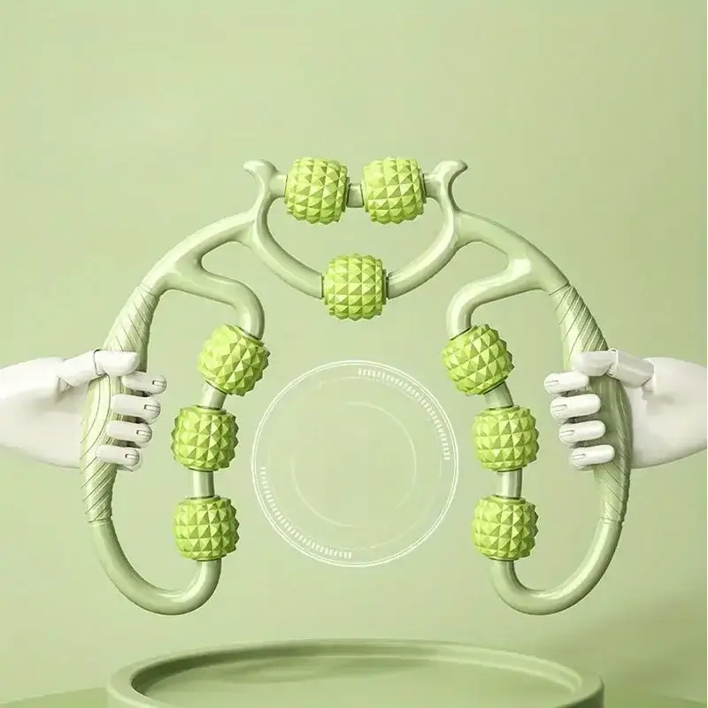 Cellulite & Lymphatic Massage Roller | Durable Plastic | Dual-Action Design