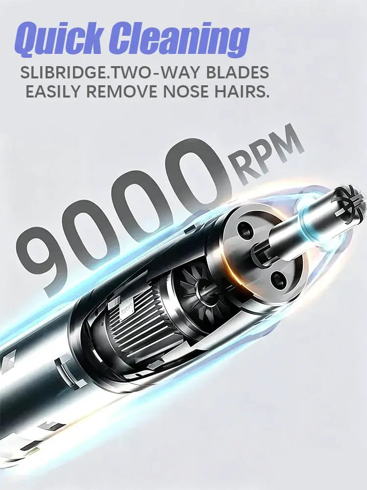 Upgrade 2.0, Rechargeable electric nose hair trimmer Nose hair razor Ear hair trimmer Spot hair trimmer Spot shaving from PriceLows™