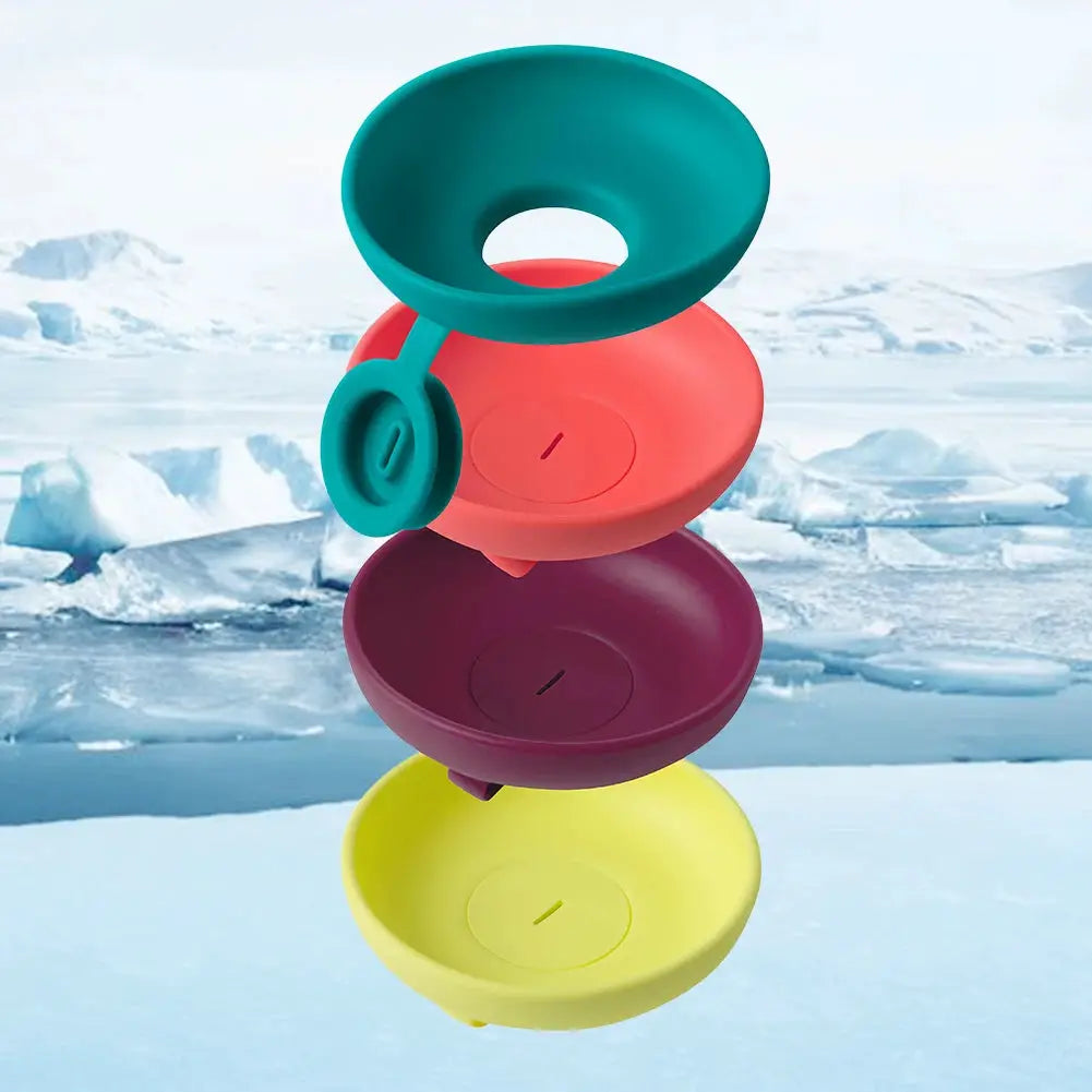 Drip Free Popsicle Holder Silicone Anti-Drip Ice Cream Bracket Reusable Mess-Free Frozen Treats Holder for Summer Days from PriceLows™