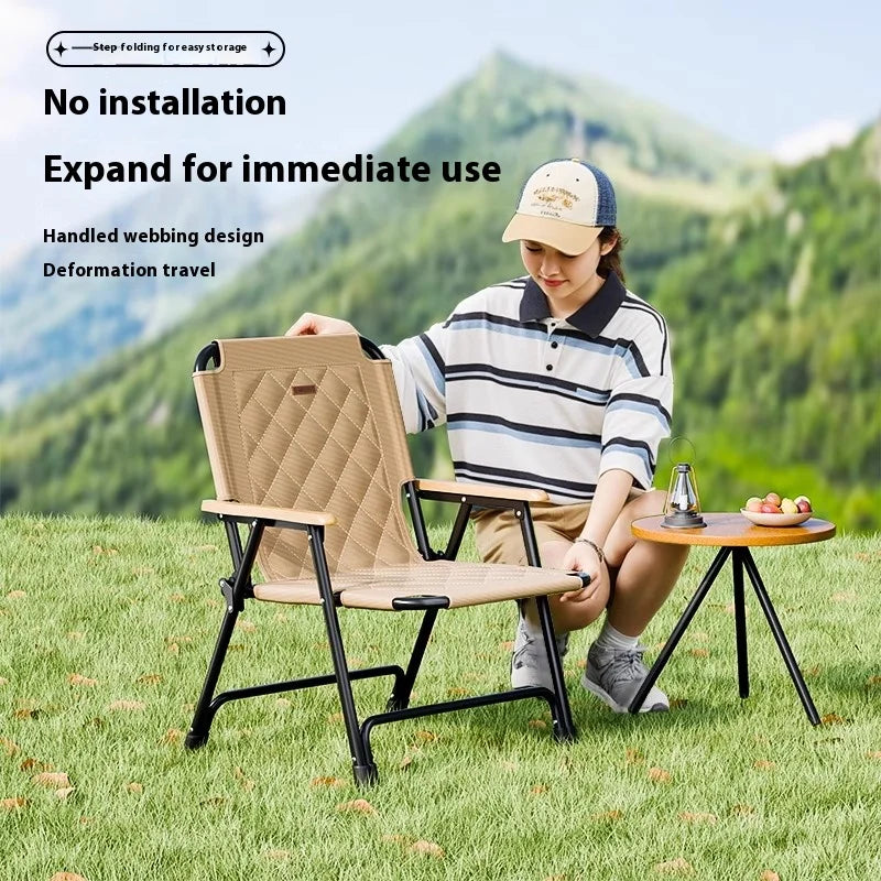 Outdoor Foldable Chair | Ultralight | Portable Beach Use | One Size