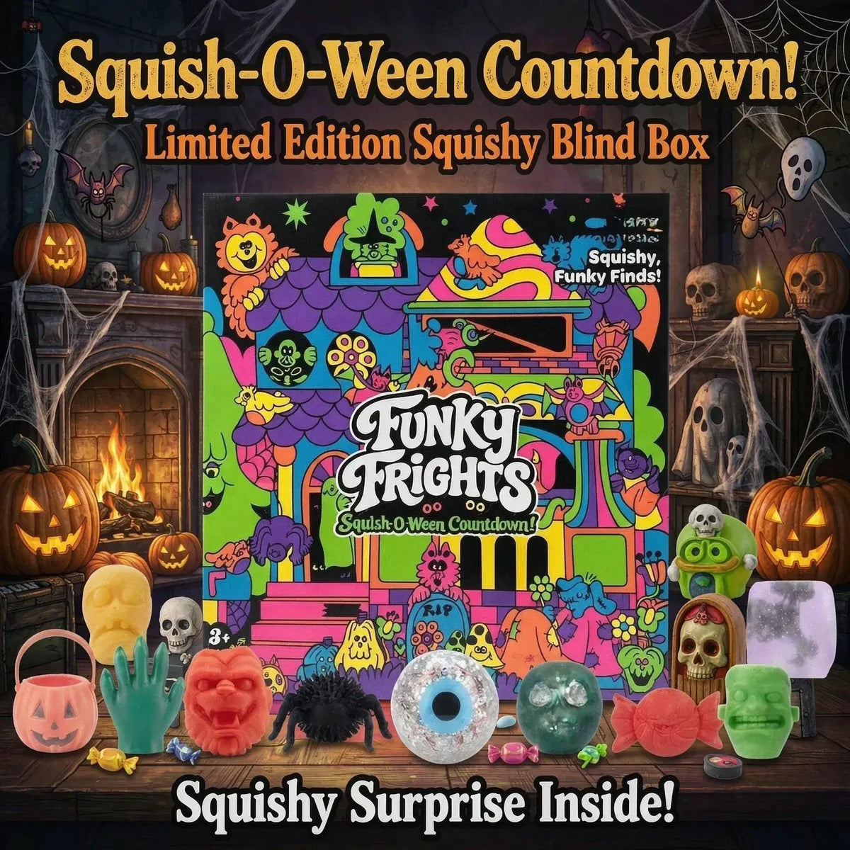 Christmas Advent Calendar | Food Grade Silicone | 3D Fidget | 24 Day Pack