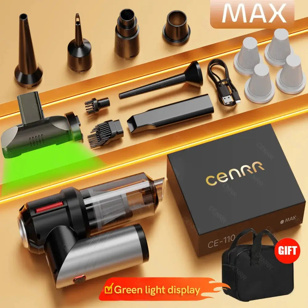 Cordless Handheld Vacuum | 998000PA Suction | Mini Portable