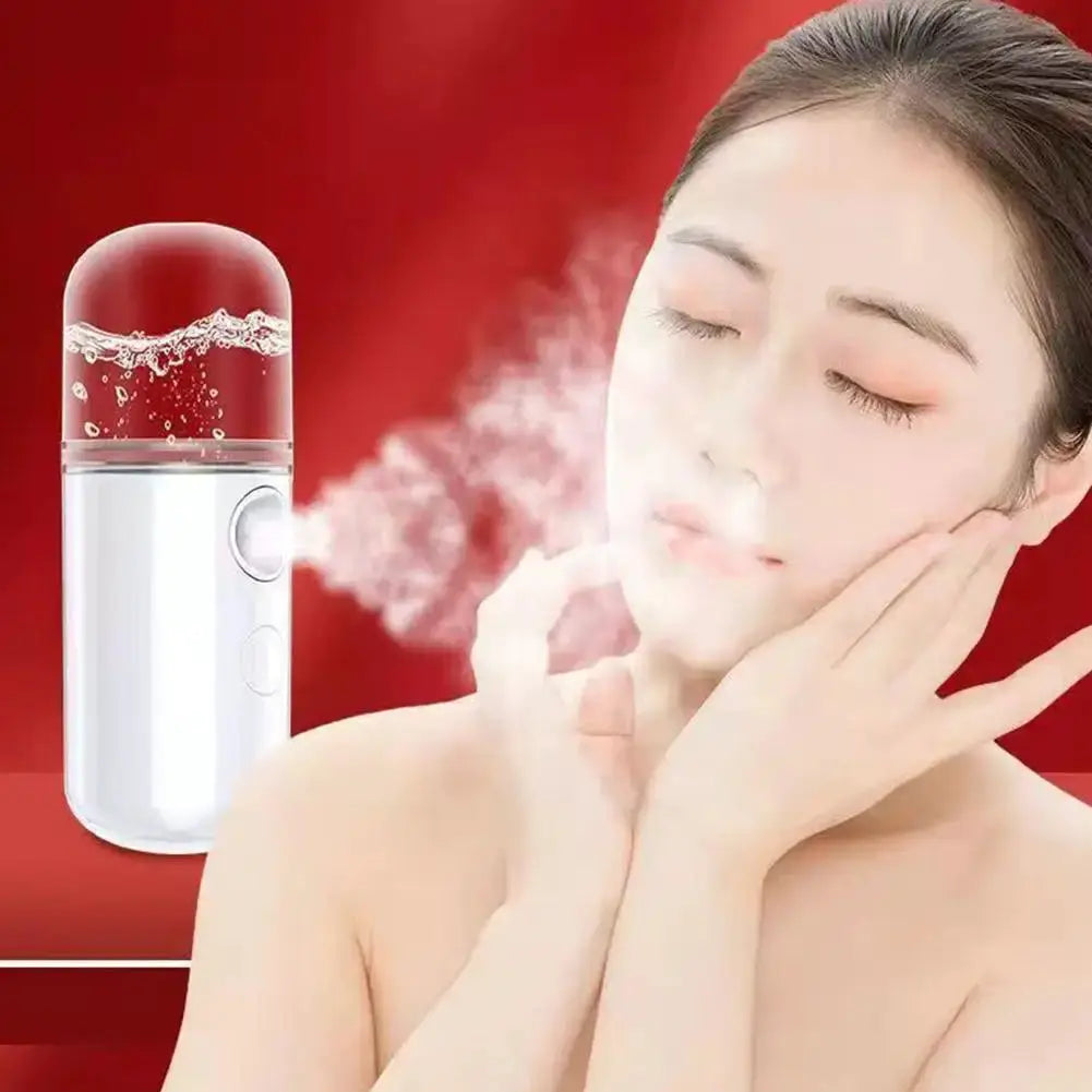 Usb Mist Facial Sprayer | Rechargeable Nebulizer | Face Steamer, Four Colors
