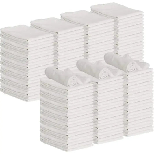 Shop Towels " x 14" Cotton Shop Towels Cleaning Rags Bulk Reusable Shop Rags Durable Cleaning Cloths for Garage Automotive Indu from PriceLows™