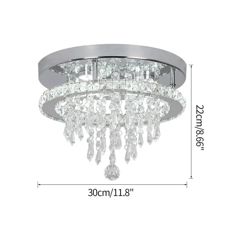 Modern K9 Luxury Crystal Ceiling Lamp Smart Led Living Dining Room Pendant Light Chandelier Remote Control Hanging Decor Luminai from PriceLows™