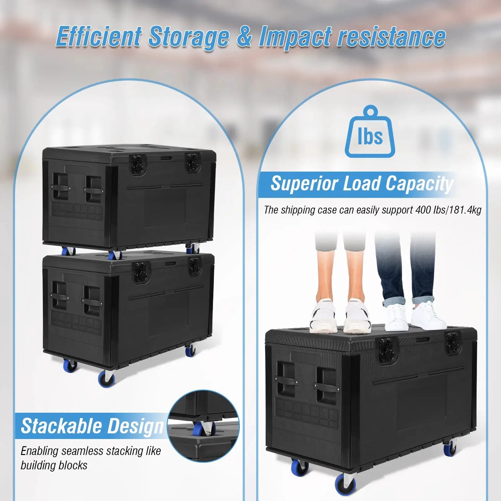 Cable Flight Case Mobile Wheel Storage Toolbox Large 20-inch Microphone Receiver Cabinet Suitable for Various Electronic Devices from PriceLows™