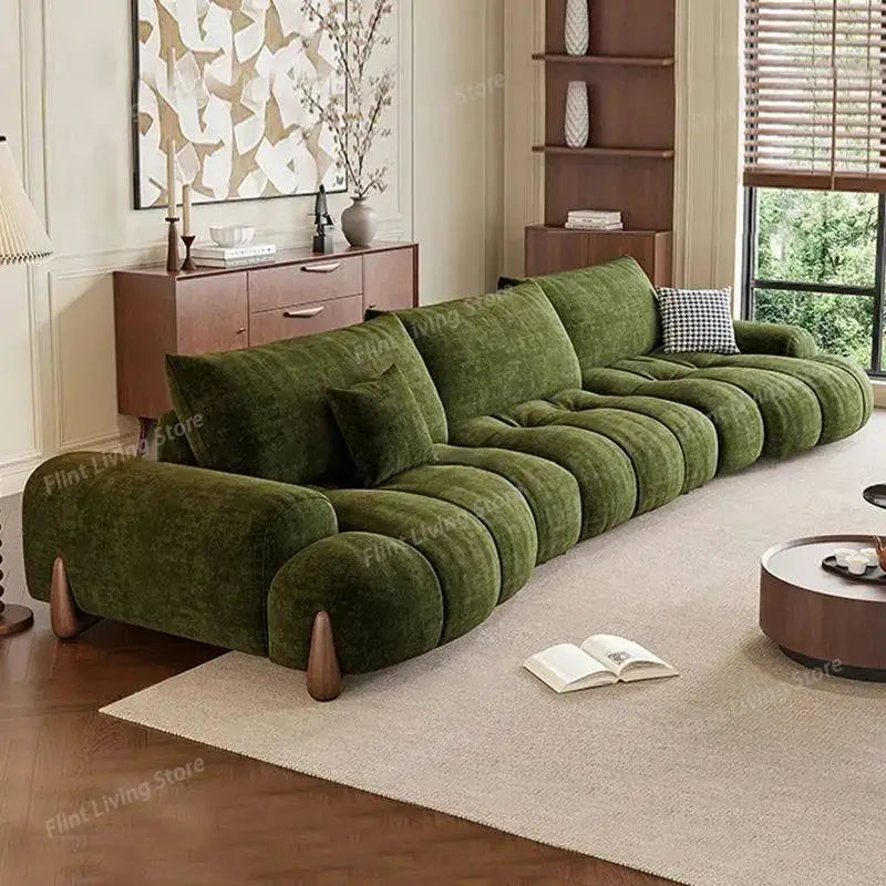 Sofa | Four-Seater | Retro Modern Scandinavian Style | Unavailable
