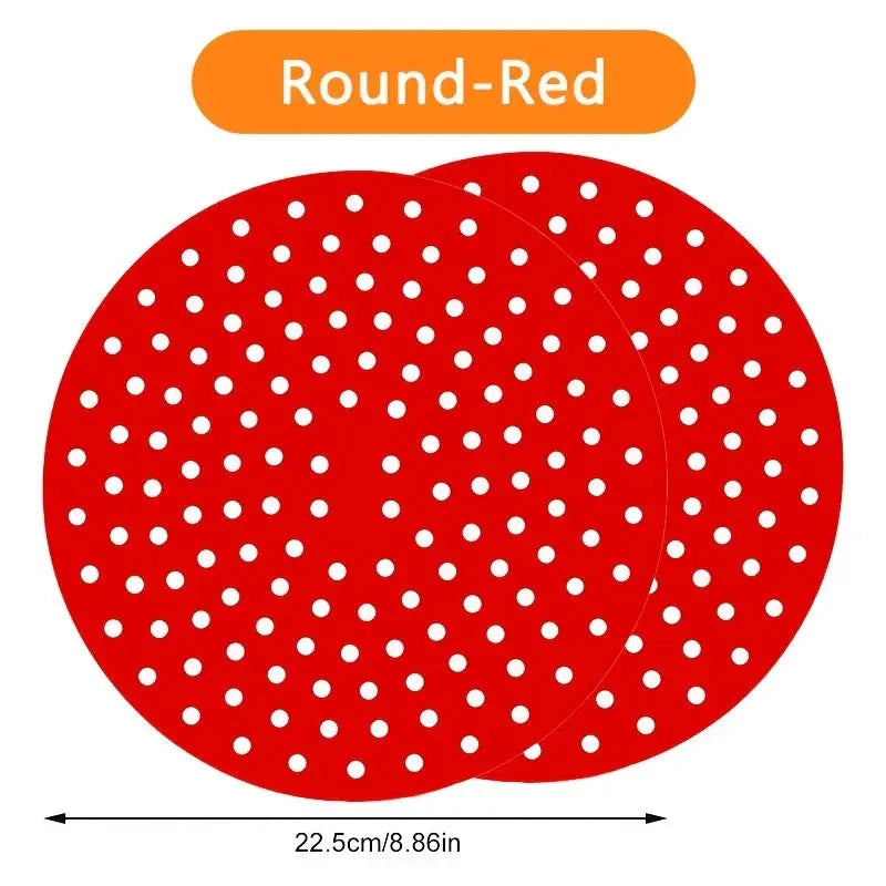 Silicone Air Fryer Mat | 2 Pack | Non-Stick | For Air Fryers