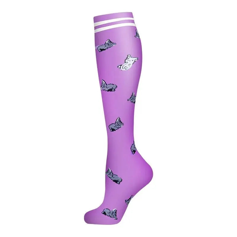 Compression Socks | Crew Height | Four Way Stretch | Unisex