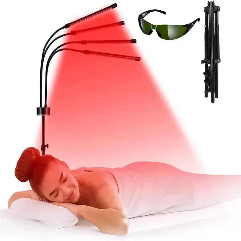 Led Beauty Lamp With Tripod | 5v USB Timer | Red Light Therapy