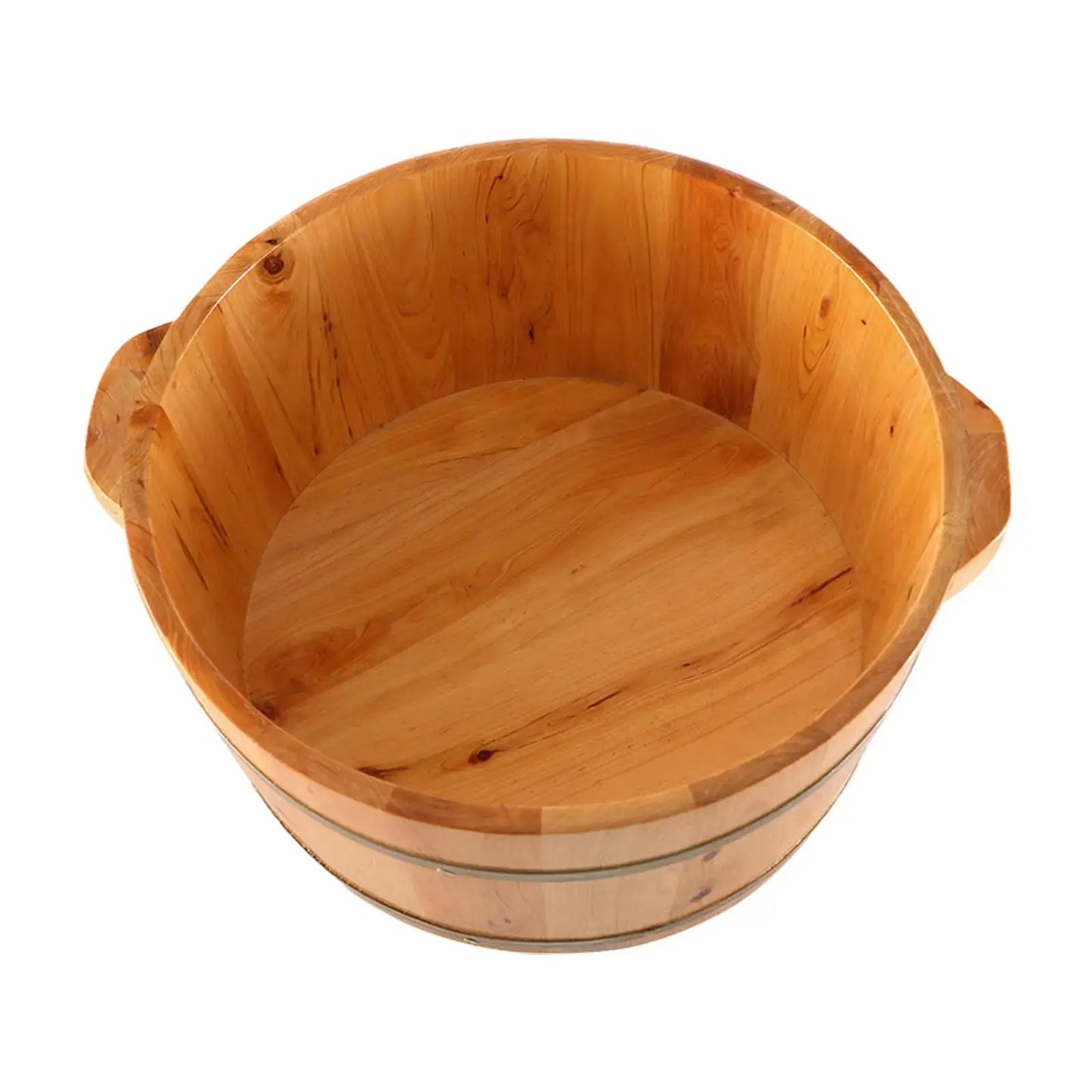 Wooden Foot Bath Tub | Portable Foot Soaking Bucket | Home Spa Footbath