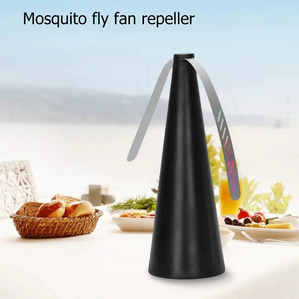 1/2PCS Fly Repellent Fan Pest Repellent Table Fan Battery/USB Powered Mosquito Bug Repeller Fan Pest Control Keep Flies Away from PriceLows™