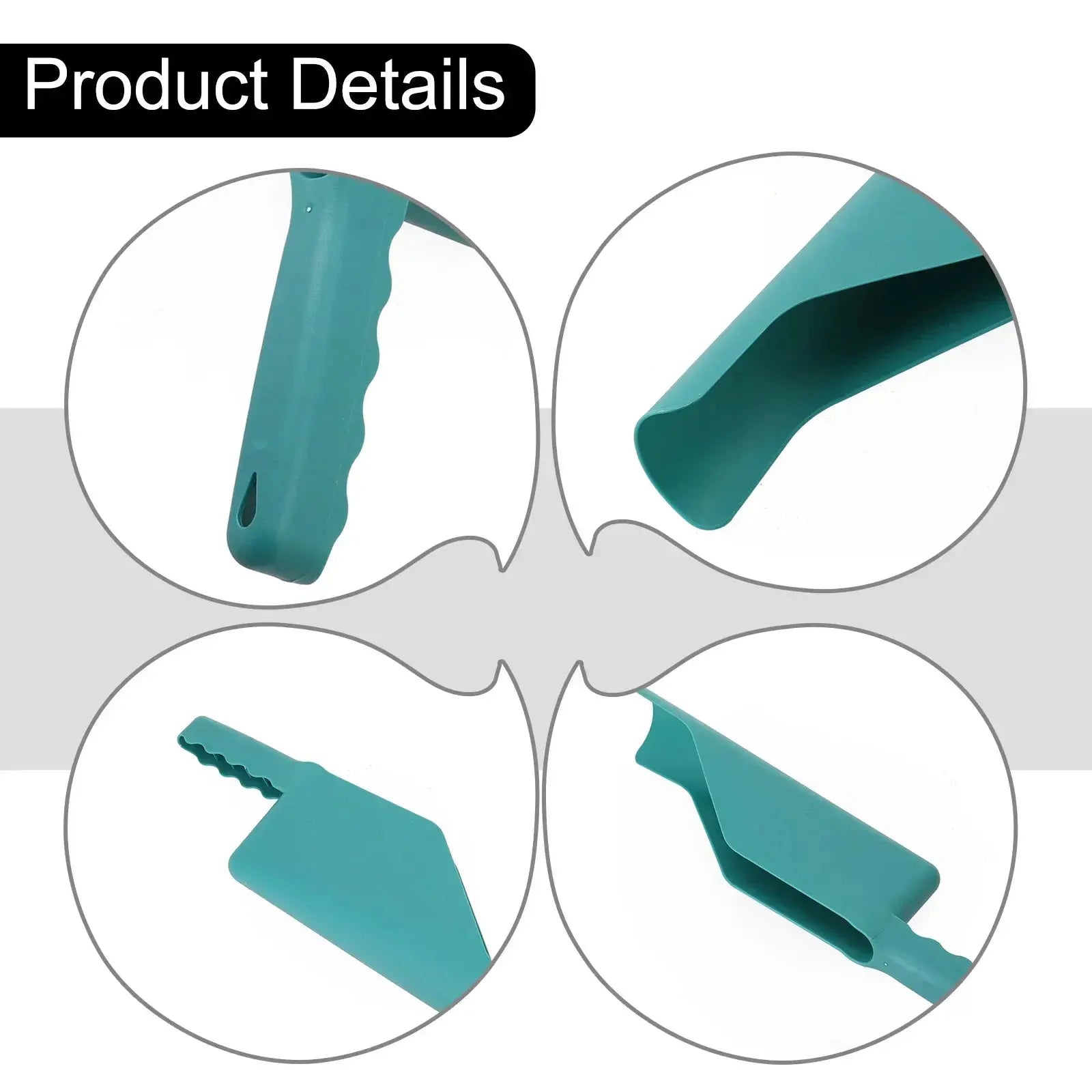 Gutter Getter Scoop Cleaning Roof Tools Flex Fit Dirt Debris Remove Multi Use Eaves Garden Leaf Gutter Spoons Shovels Supplies from PriceLows™