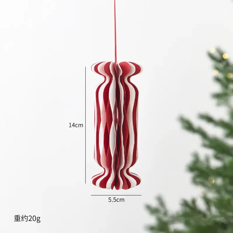 Christmas Tree Ornaments | Assorted Figures | PVC Material | 10 Pack