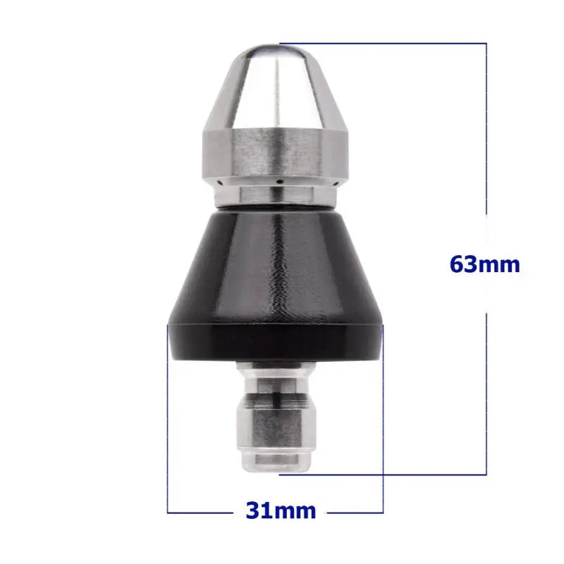 Drain Cleaning Nozzle | Stainless Steel | 6 Jet High Pressure