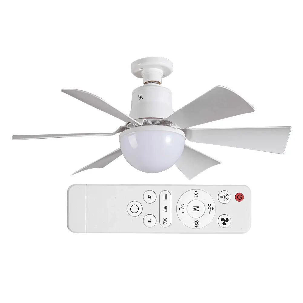 Ceiling Fan With Light | Remote Control | 3 Speed | Living Room Dimmable Light