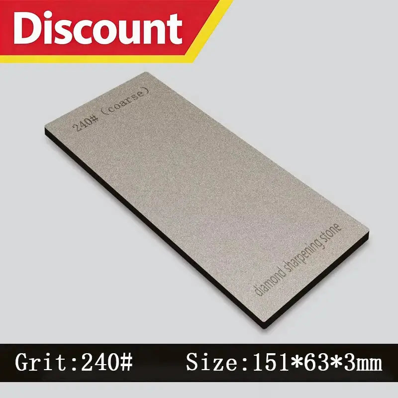 Diamond Sharpening Stone | Grit 80 To 3000 | Non Slip Base | Size 230x80mm