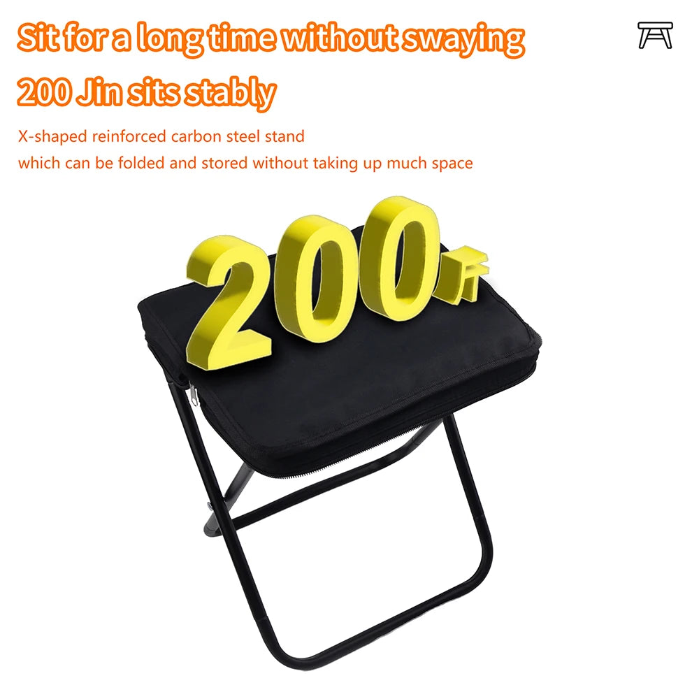 Camping Folding Chair | Lightweight | Carbon Steel Frame | One Size
