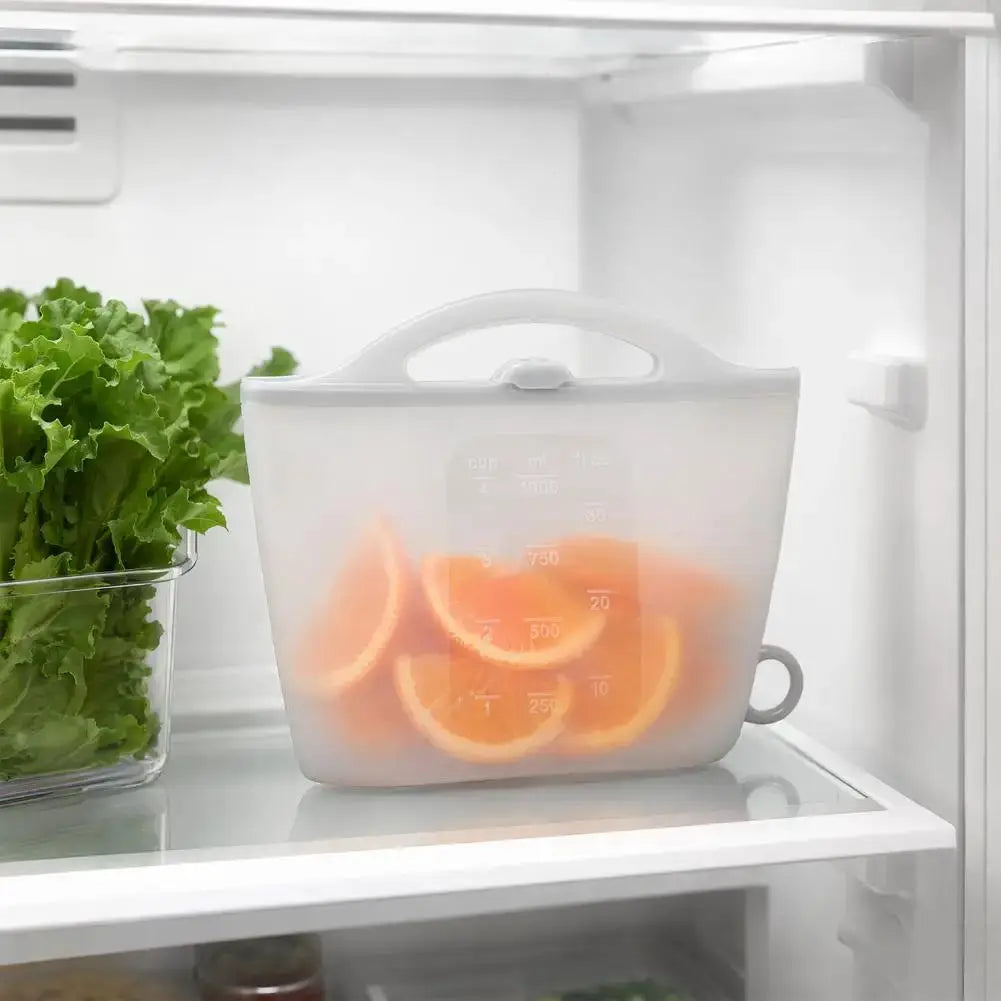 Reusable Silicone Storage Bags | Leakproof | Temperature Resistant | Sizes
