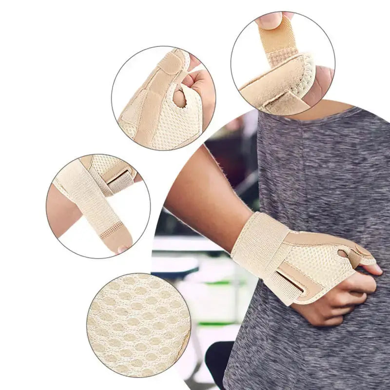 Breathable Wrist Splint Thumb Support Brace | Flexible Arthritis Care