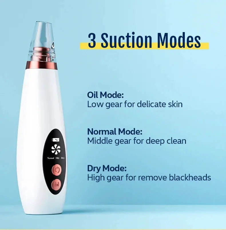 Blackhead Remover Pore Vacuum Electric Comedone Acne Extractor Kit Facial Pore Deep Cleaner USB Rechargeable Skin Care Tools from PriceLows™
