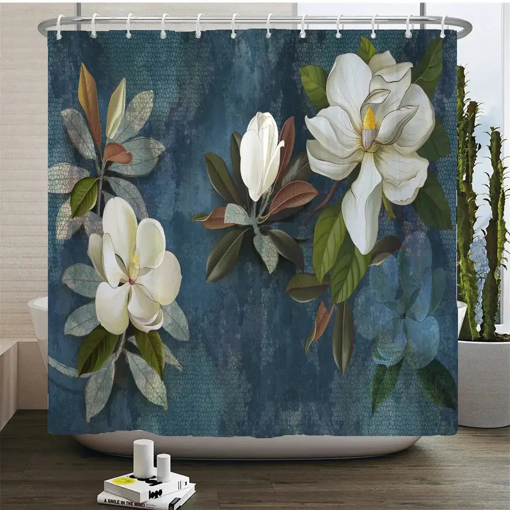 Chinese Style Flower and Birds Tree Shower Curtains Bath Curtain Waterproof Bathroom Decor With Hooks 3d Printing Bath Curtain from PriceLows™
