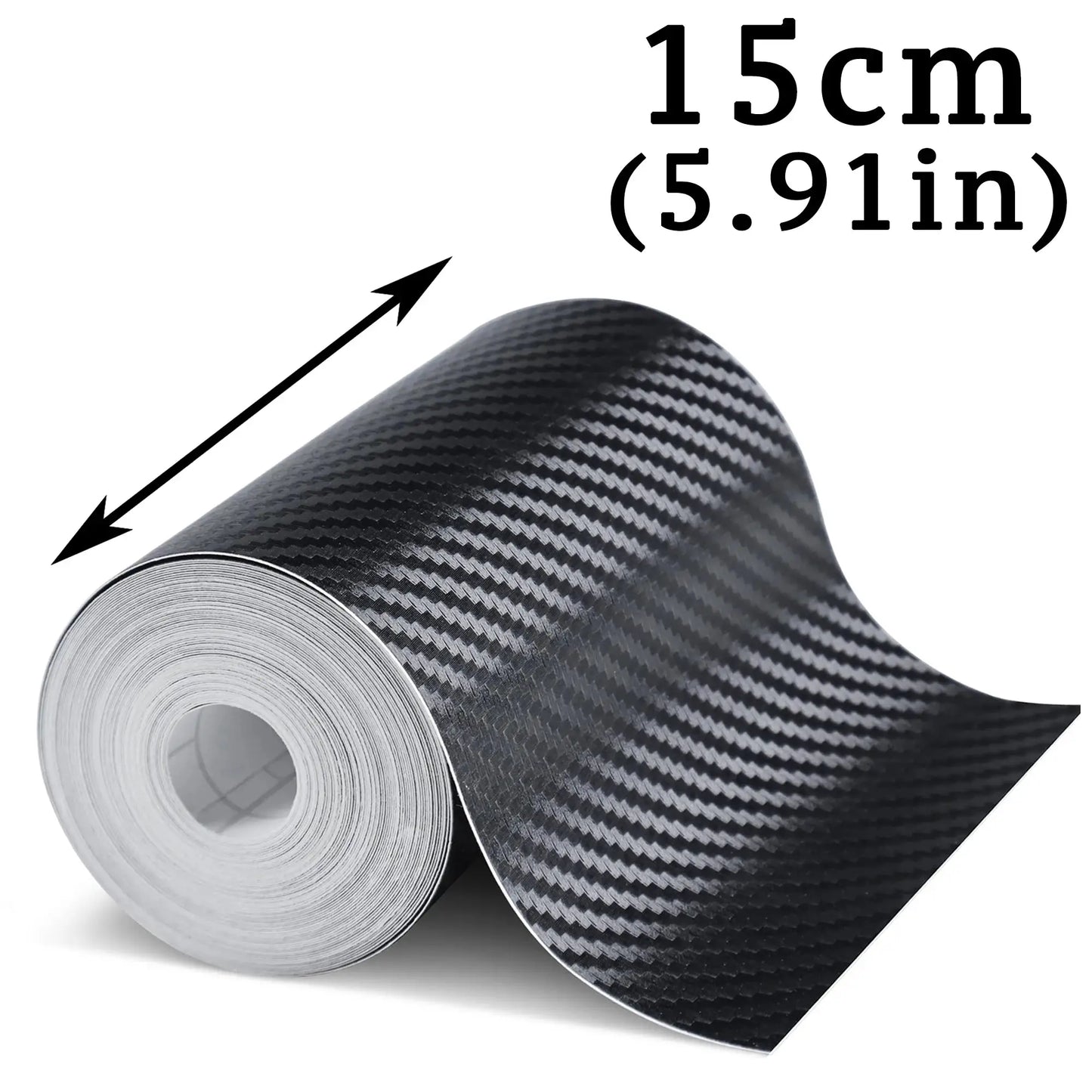 1-10m Nano Carbon Fiber Car 3D Tape Sticker Wrap Door Mirror Paste Protector Strip DIY Protection Film Waterproof Adhesive Vinyl from PriceLows™
